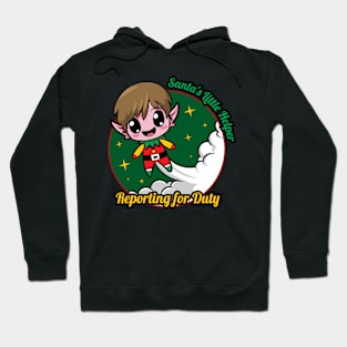 Santa's Little Helper - Reporting for Duty Hoodie